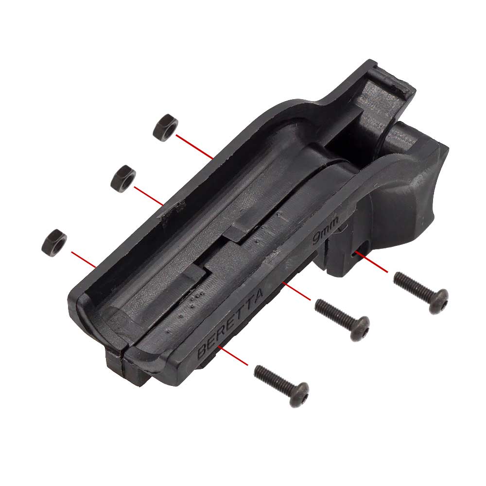 Universal M9 Trigger Guard Rail Mount