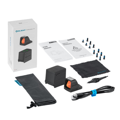 Olight Osight 3 MOA Dot Sight with Magnetic Charging Cover (Rechargeable)