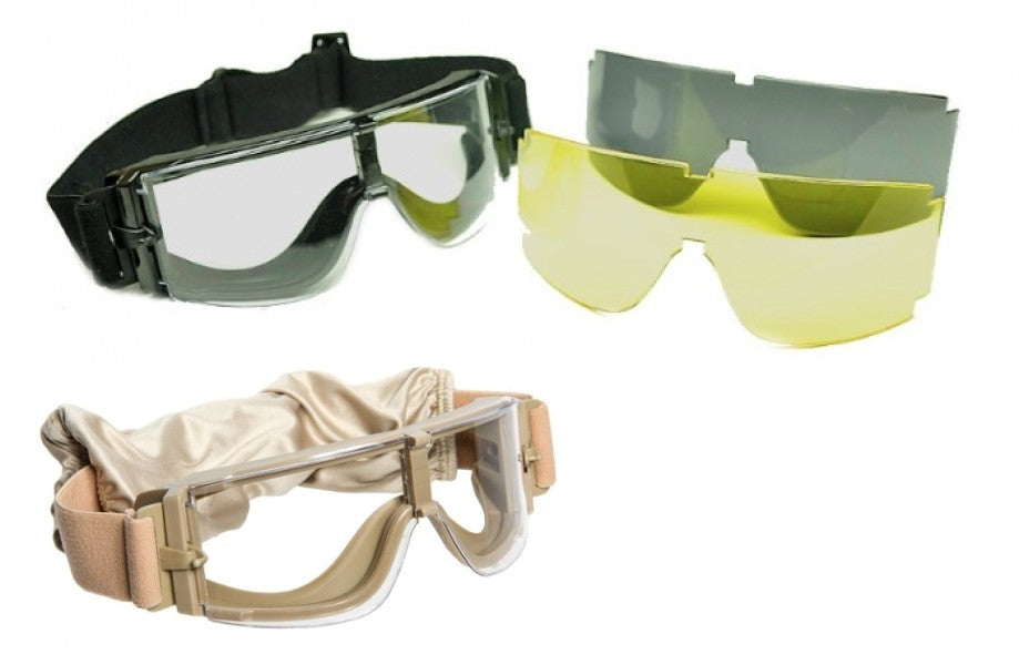 guarder gx 1000 goggles T800 Military Goggles Full Set – 007 Airsoft Ltd