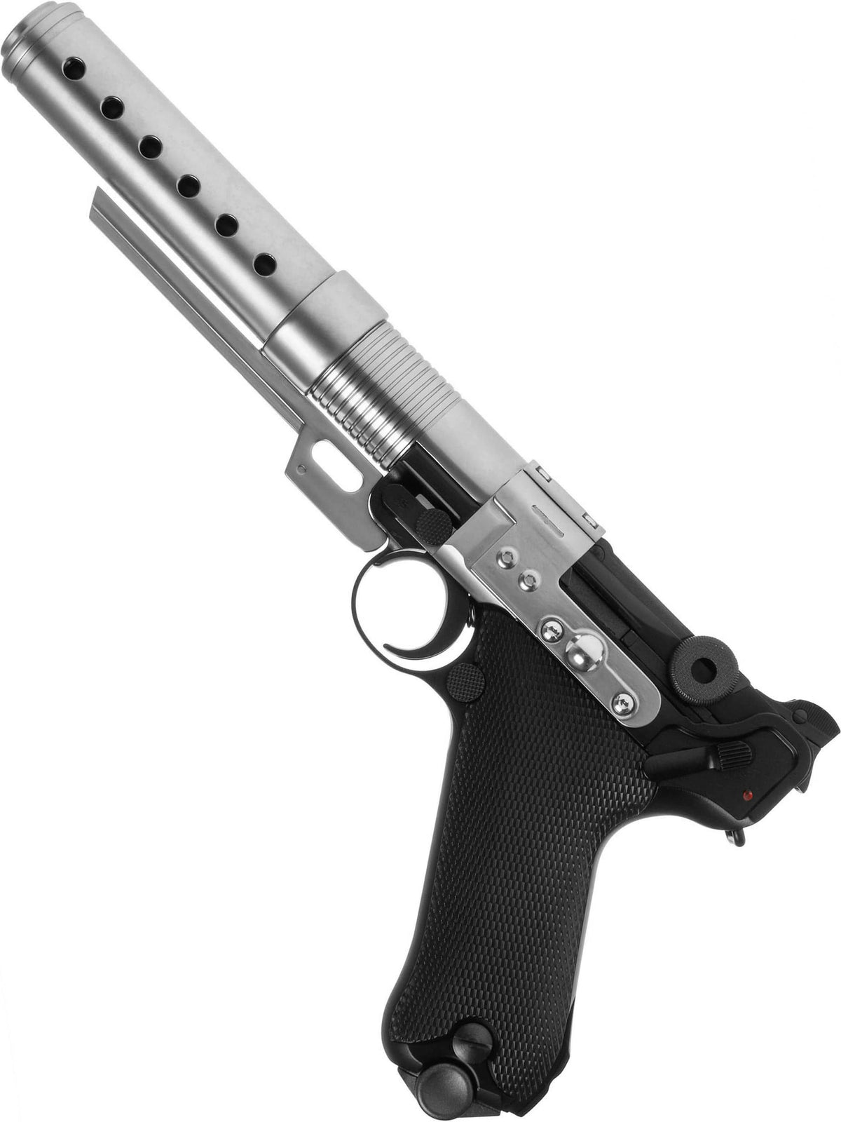AW Custom Built Luger P08 Star War Style 6 Inch Muzzle Device GBB Airsoft Pistol