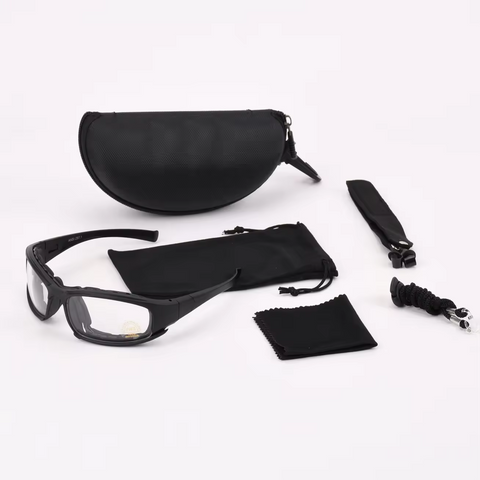 ANSI Z87.1 Rated Full Seal Tactical Shooting Glasses / Goggles