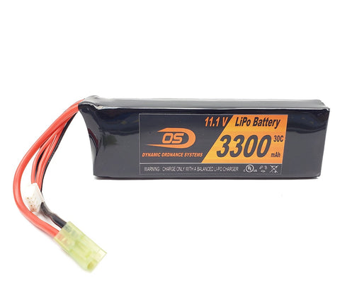 11.1V 3300mA Large LiPO Battery (30C)