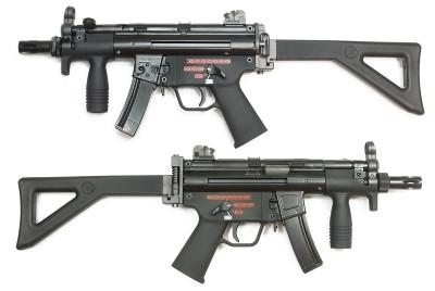 WE APACHE-K PDW Gas Blowback Rifle (MP5K)