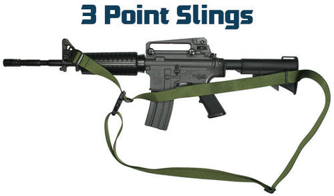 Tactical 3 Point Sling Black