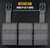 WOSport FAST 5.56 Triple Mag Pouch Front Panel (Medium)