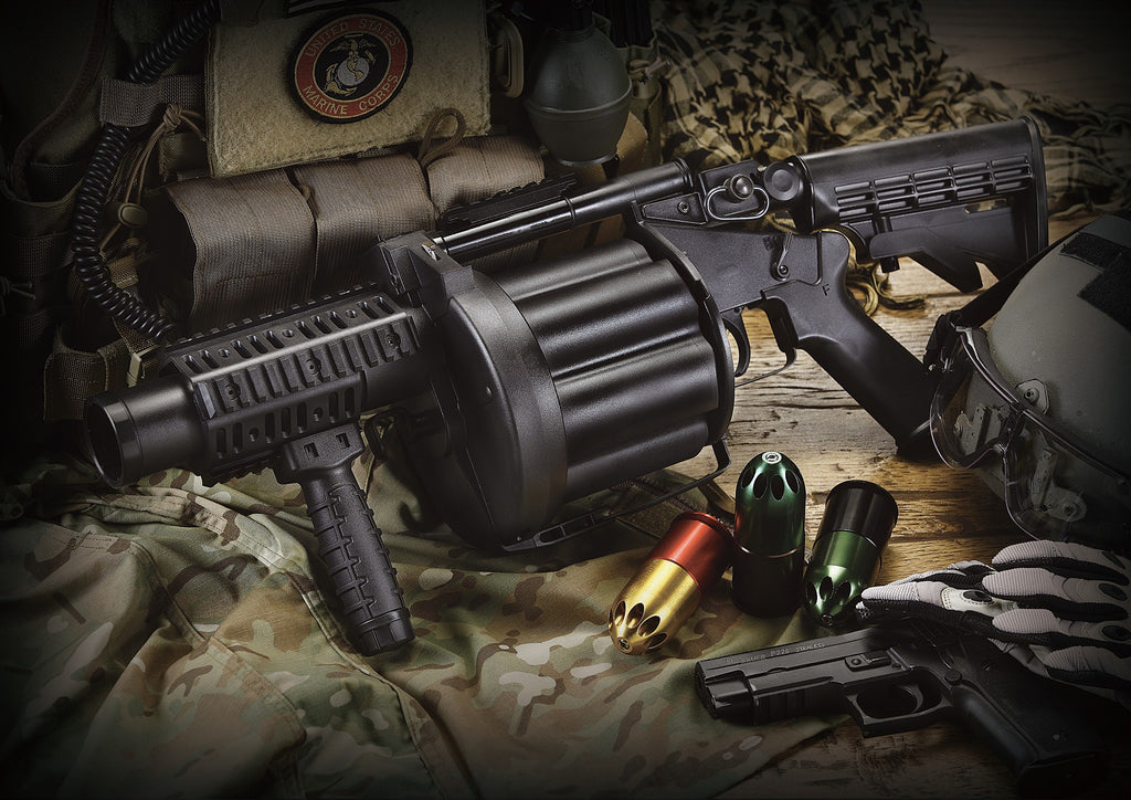 ICS Multiple Grenade Launcher (MGL) – 007 Airsoft Ltd.