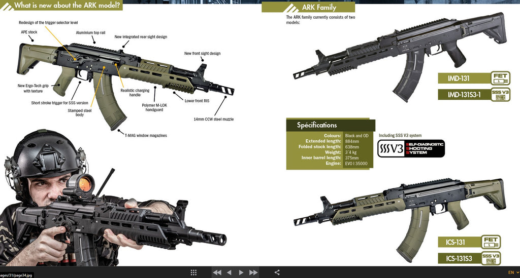 ICS CXP ARK OD – 007 Airsoft Ltd.