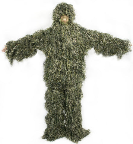 Woodland Ghillie Suit Delux Set