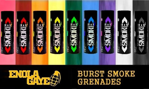 EG Twin Vent II: Wire Pull Smoke Grenade - 9 colors