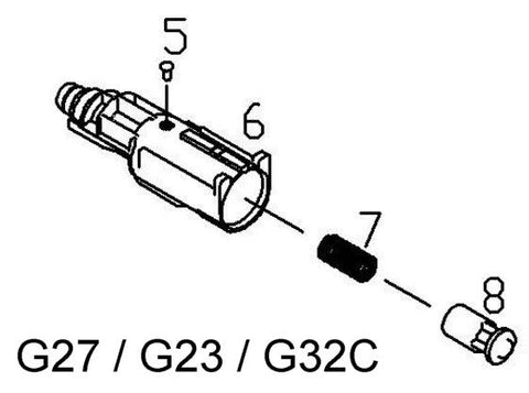 KJ KP-23 (G23) / G27 Loading Nozzle Assembly