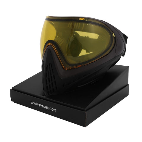 FMA F1 Full Face Mask (Yellow Lens)