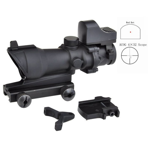 ACOG TA01 with Doctor Red Dot Scope Replica