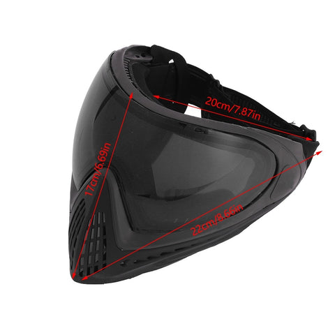 FMA F1 Full Face Mask (Yellow Lens)
