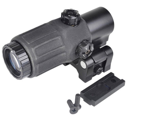 G33 Style 3x Magnifier with flip to side mount