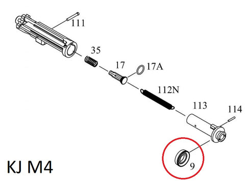 KJW M4 Piston Ring