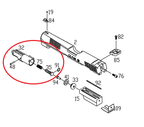 KJ P-09 Loading Nozzle Assembly