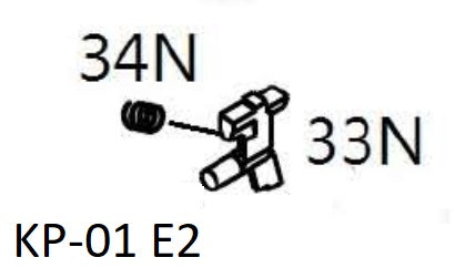 KJ KP-01 E2 Hammer Sear and Spring