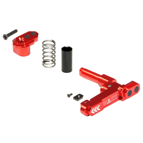 MAXX CNC Aluminum Advanced Magazine Release (Style B) (Red)