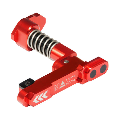 MAXX CNC Aluminum Advanced Magazine Release (Style B) (Red)