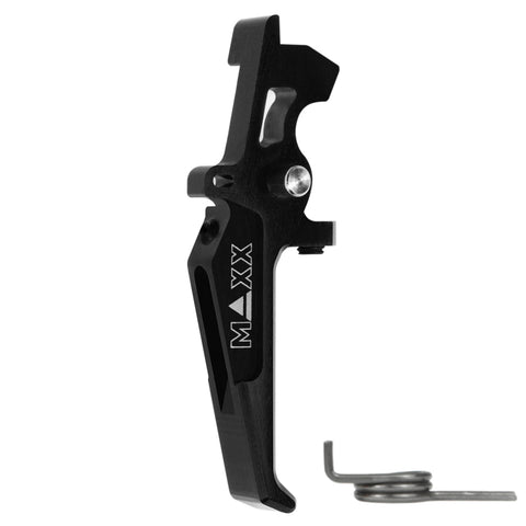 MAXX CNC Aluminum Advanced Speed Trigger (Style E) Black
