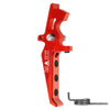 MAXX CNC Aluminum Advanced Speed Trigger (Style E) Red