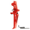 MAXX CNC Aluminum Advanced Speed Trigger (Style E) Red