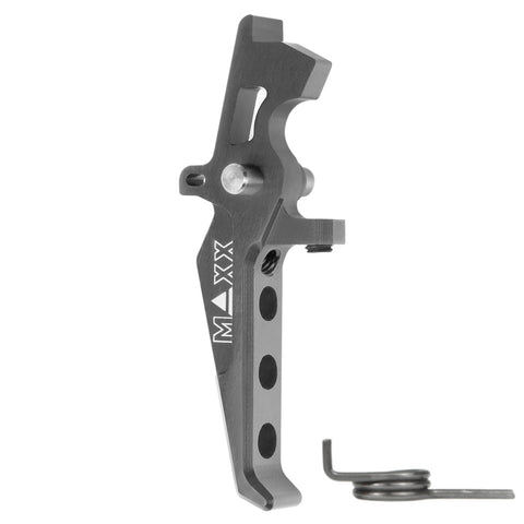 MAXX CNC Aluminum Advanced Speed Trigger (Style E) Titanium