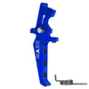 MAXX CNC Aluminum Advanced Speed Trigger (Style E) Blue