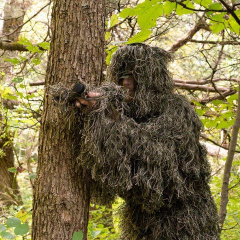 Woodland Ghillie Suit Delux Set