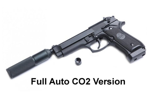 SRC M9 Full Auto Suppressed CO2 BK