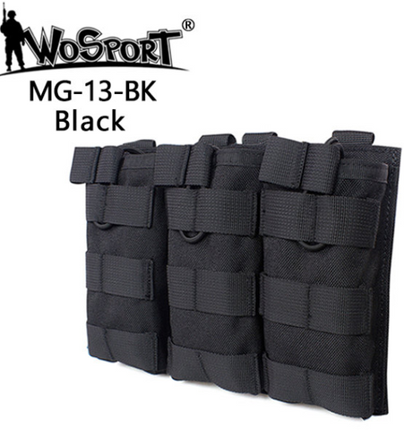 Wosport 5.56mm Triple Magazine Pouch