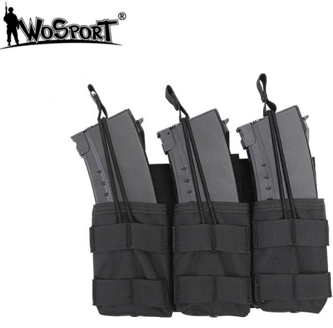 Wosport 7.62mm Triple Magazine Pouch