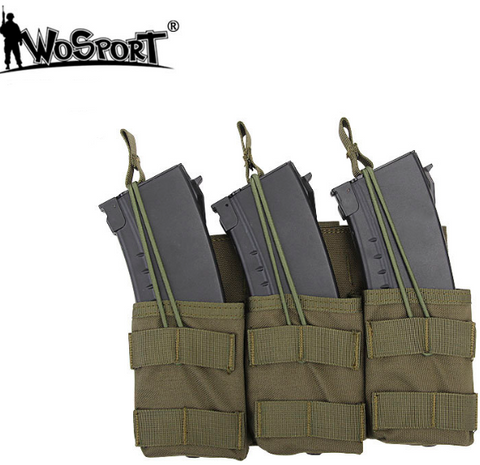 Wosport 7.62mm Triple Magazine Pouch