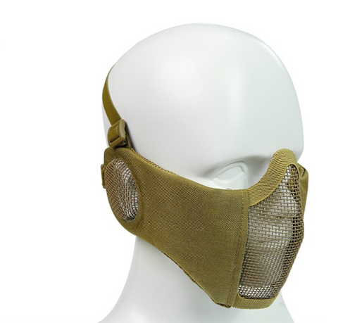 Mesh Mask with Soft Cheeks and Ear Protectors