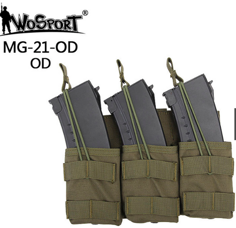 Wosport 7.62mm Triple Magazine Pouch