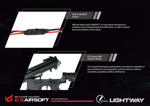 ICS Lightway Peleador III S3 BK