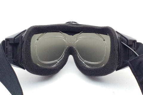 In use with ESS Style Turbo Fan Airsoft Goggles