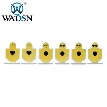 WADSN "Warriors of Fortitude" Metal Targets (Pack of 6)