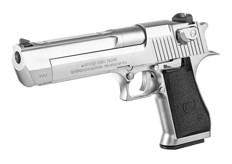 Cybergun WE Desert Eagle .50 AE Metal GBB Pistol - Silver 