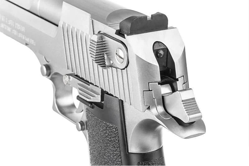 Cybergun WE Desert Eagle .50 AE Metal GBB Pistol - Silver