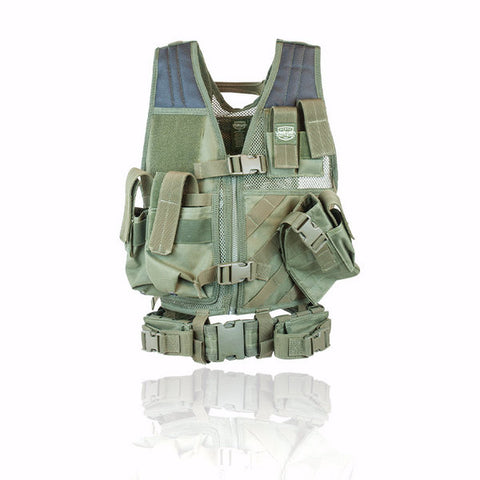 WOSport LV-119 Plate Carrier Vest – 007 Airsoft Ltd.