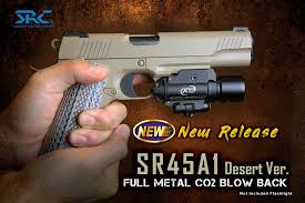 SRC SR45A1 (COLT M45A1) Tan CO2