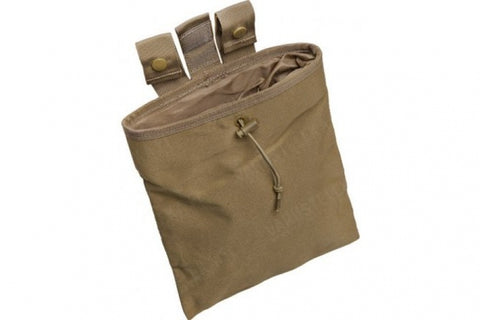 Large Roll Up Dump Pouch Tan