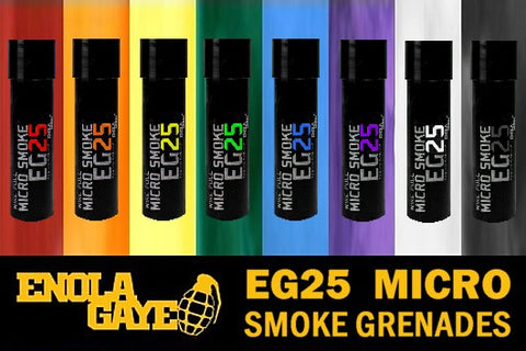 EG EG25 Micro Smoke Grenade - 9 colors