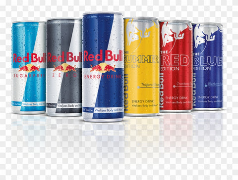 Ice Cold Red Bull (Various flavors)