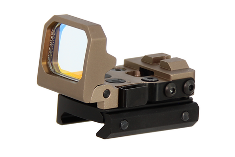 Flip Up Reflex Red Dot Sight DE