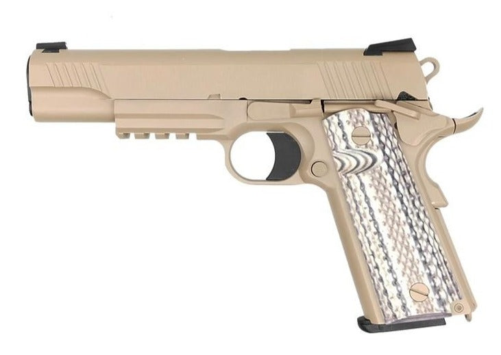 SRC SR45A1 (COLT M45A1) Tan CO2 – 007 Airsoft Ltd.