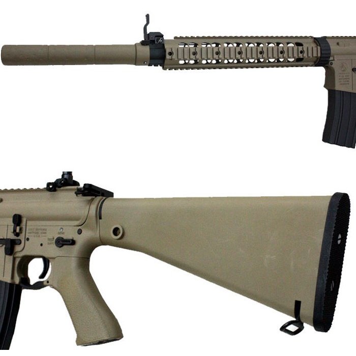 CYMA MK12 SPR Mod 1 SD Tan – 007 Airsoft Ltd.